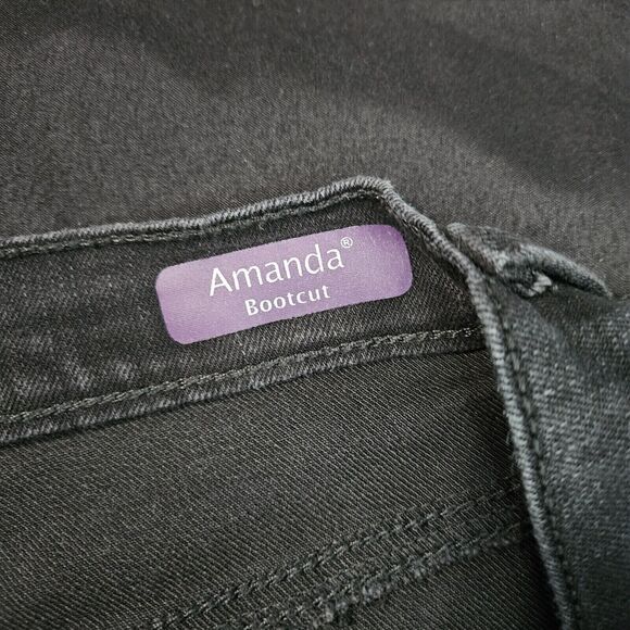 Gloria Vanderbilt Amanda Boot Cut Womens Jeans Size 10 Cotton Blend Stretch - Picture 7 of 12